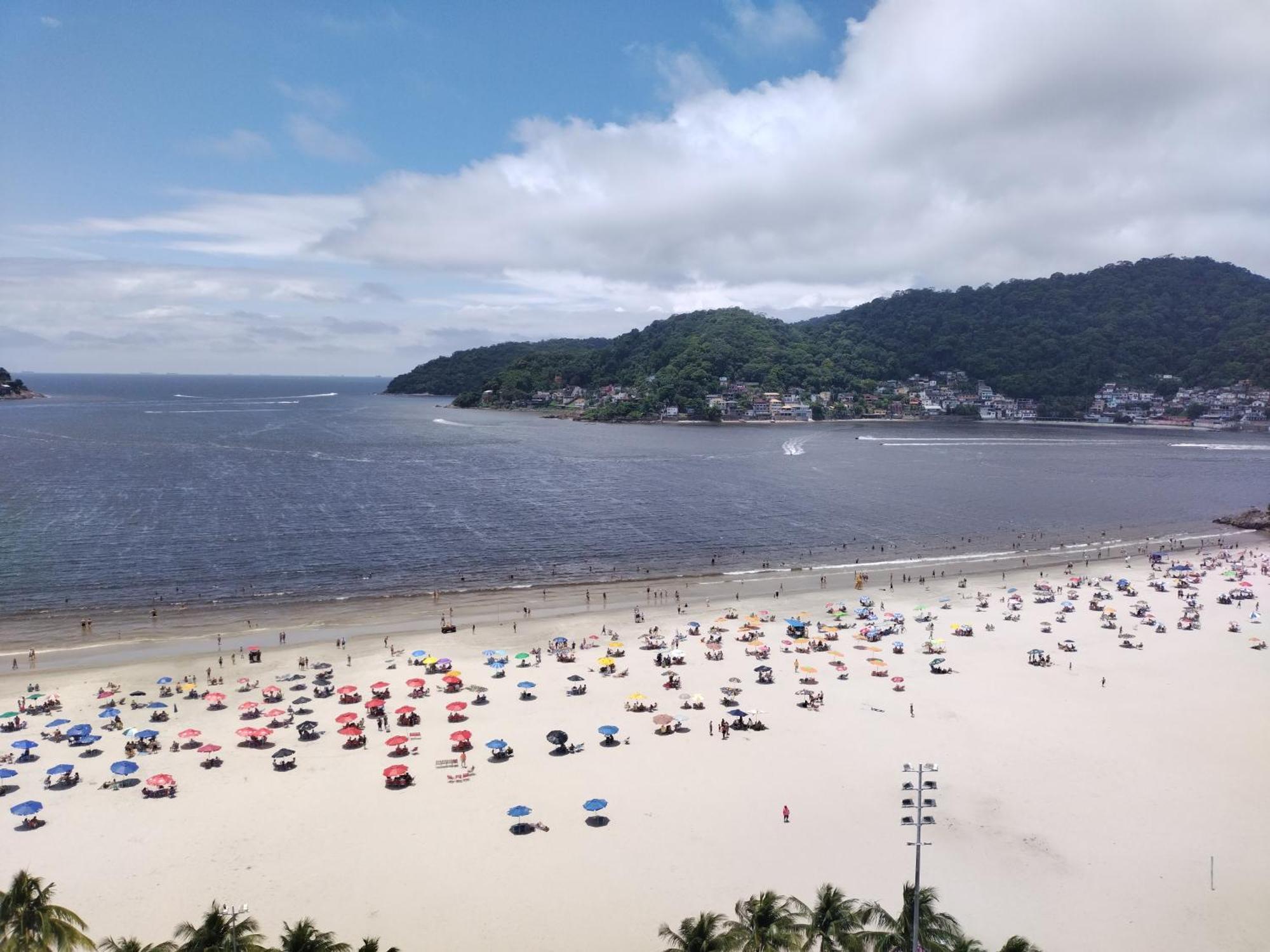 Frente Ao Mar Residence São Vicente Dış mekan fotoğraf